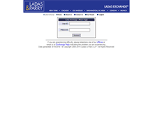 Tablet Screenshot of exchange.ladas.com
